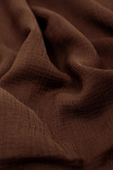 Silk Chiffon - Chocolate Brown