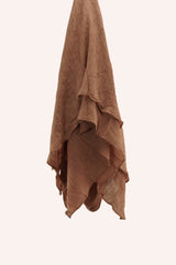 Crinkle Rayon - Dark Salmon