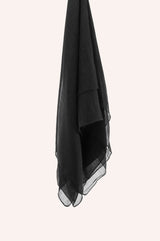 Silk Chiffon - Black