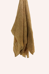 Crinkle Rayon - Tan
