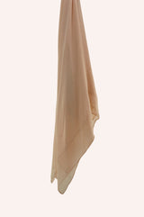 Silk Chiffon - Light Peach