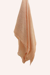 Crinkle Rayon - Summer Peach