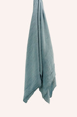 Crinkle Rayon - Misty Blue