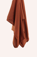 Crepe Silk - Rust
