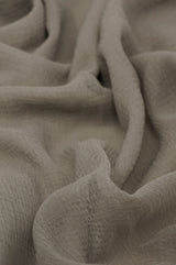 Silk Chiffon - Light Grey