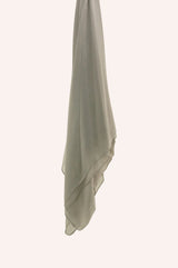 Silk Chiffon - Light Grey