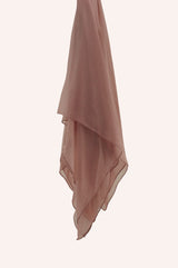 Silk Chiffon - Pink Coral