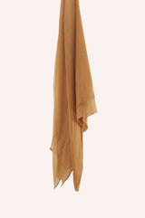 Silk Chiffon - Light Tangerine