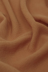 Silk Chiffon - Light Tangerine