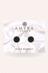 Hijab Magnet - Black & Gun Metal