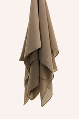 Crinkle Chiffon - Burnt Umber