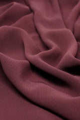 Crinkle Chiffon - Mulberry