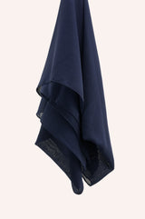 Crinkle Chiffon - Navy