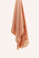 Crinkle Chiffon - Peach