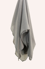 Crinkle Chiffon - Light Grey