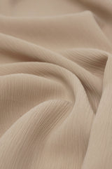 Crinkle Chiffon - Buff