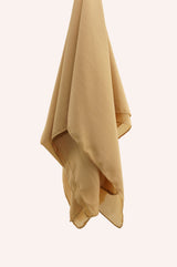Crinkle Chiffon - British Tan