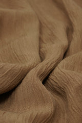 Crinkle Rayon - Nude