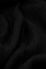 Crinkle Rayon - Black