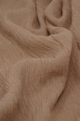 Crinkle Rayon - Almond
