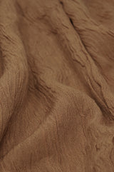 Crinkle Rayon - Light Caramel