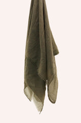 Cotton Silk - Dark Olive