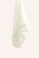 Crinkle Chiffon - White