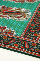 Pure Silk Wool Shawl - Green