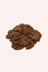 Volume Scrunchie - Walnut