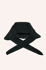 Satin Inner Underscarf - Black
