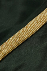 Brunswick Green Gold Piped Sequin