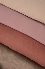 Mixed Fabrics - Nude Pink