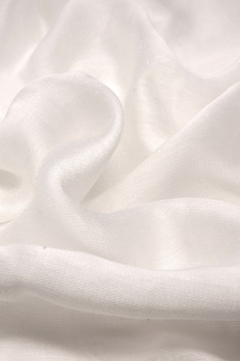 Mixed Fabrics - White