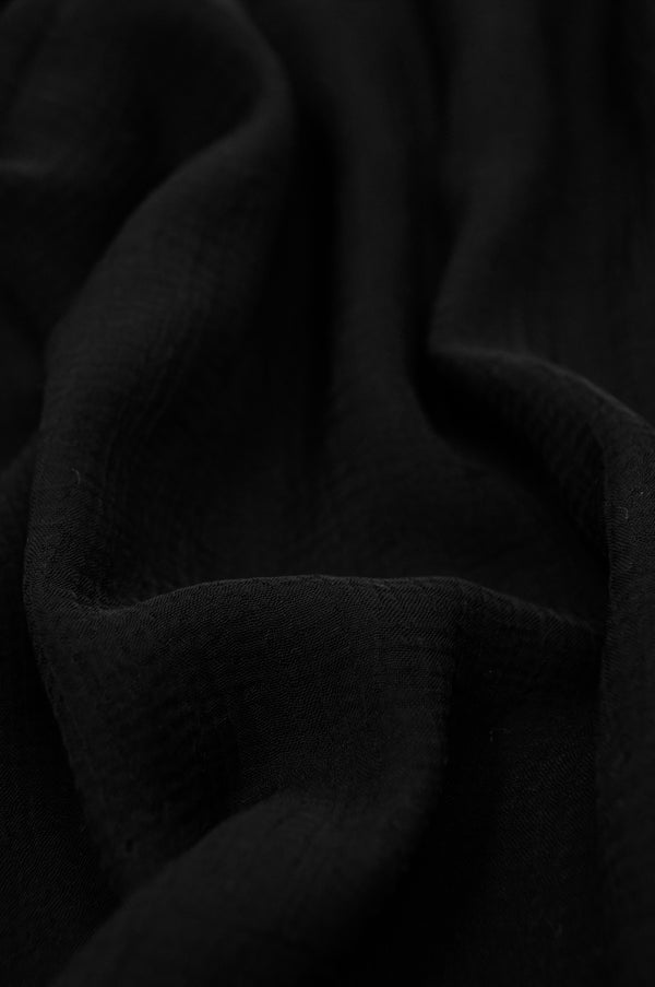 Silk Chiffon - Black
