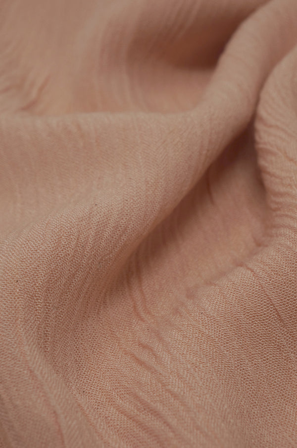 Crinkle Rayon - Summer Peach