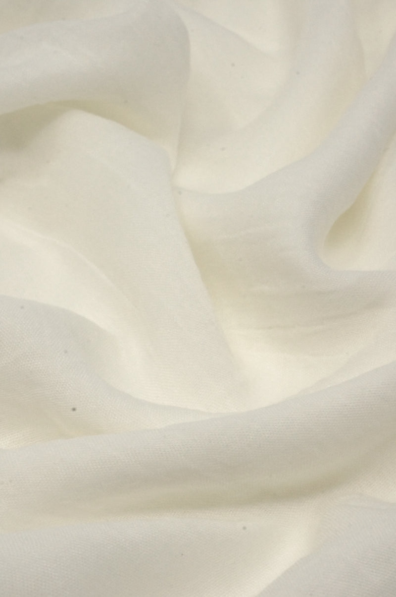 Cotton Silk - White