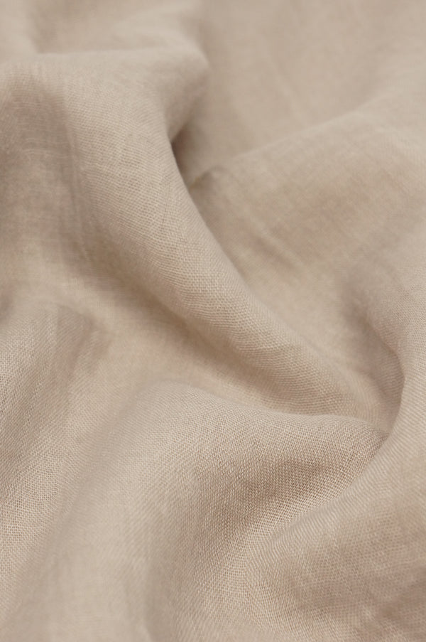 Cotton Silk - Sepia