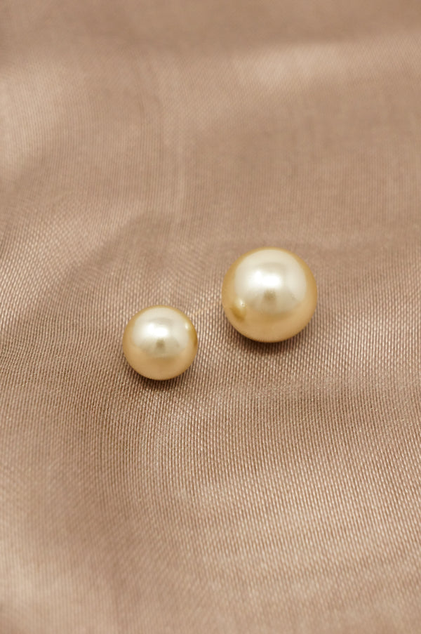 Pearl Brooch - Champagne