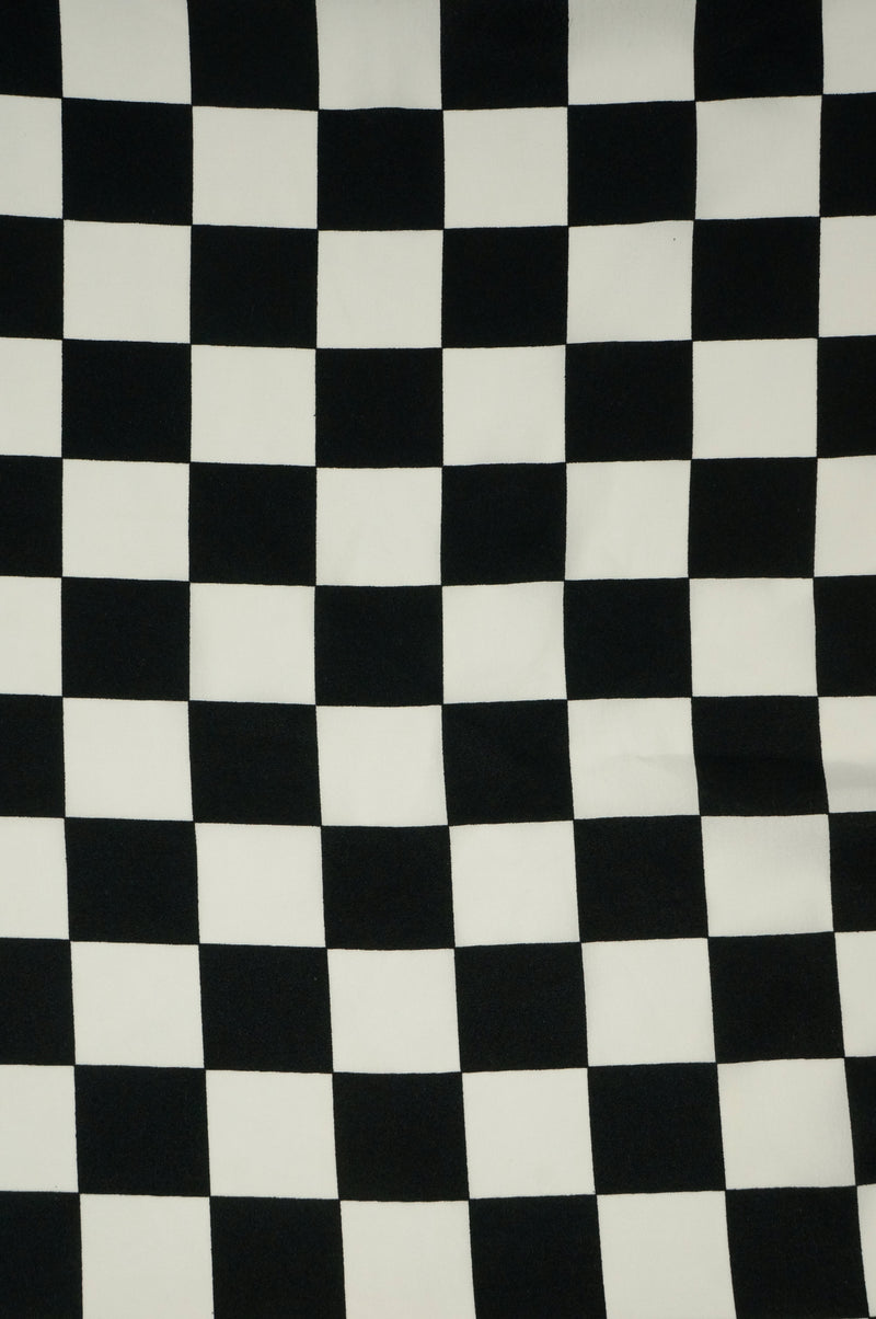 Checkered - Black & White
