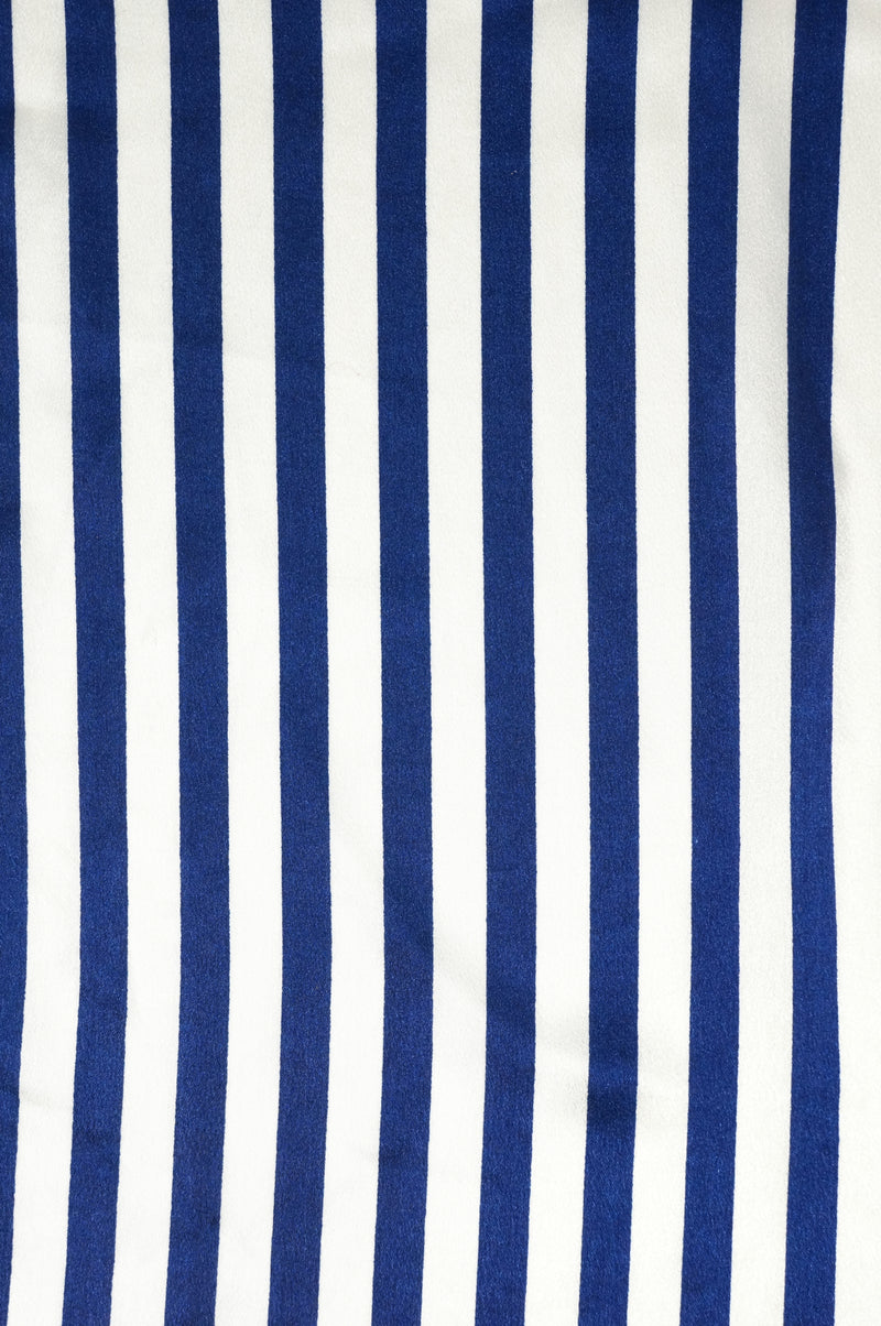 Retro Stripes - Blue & White