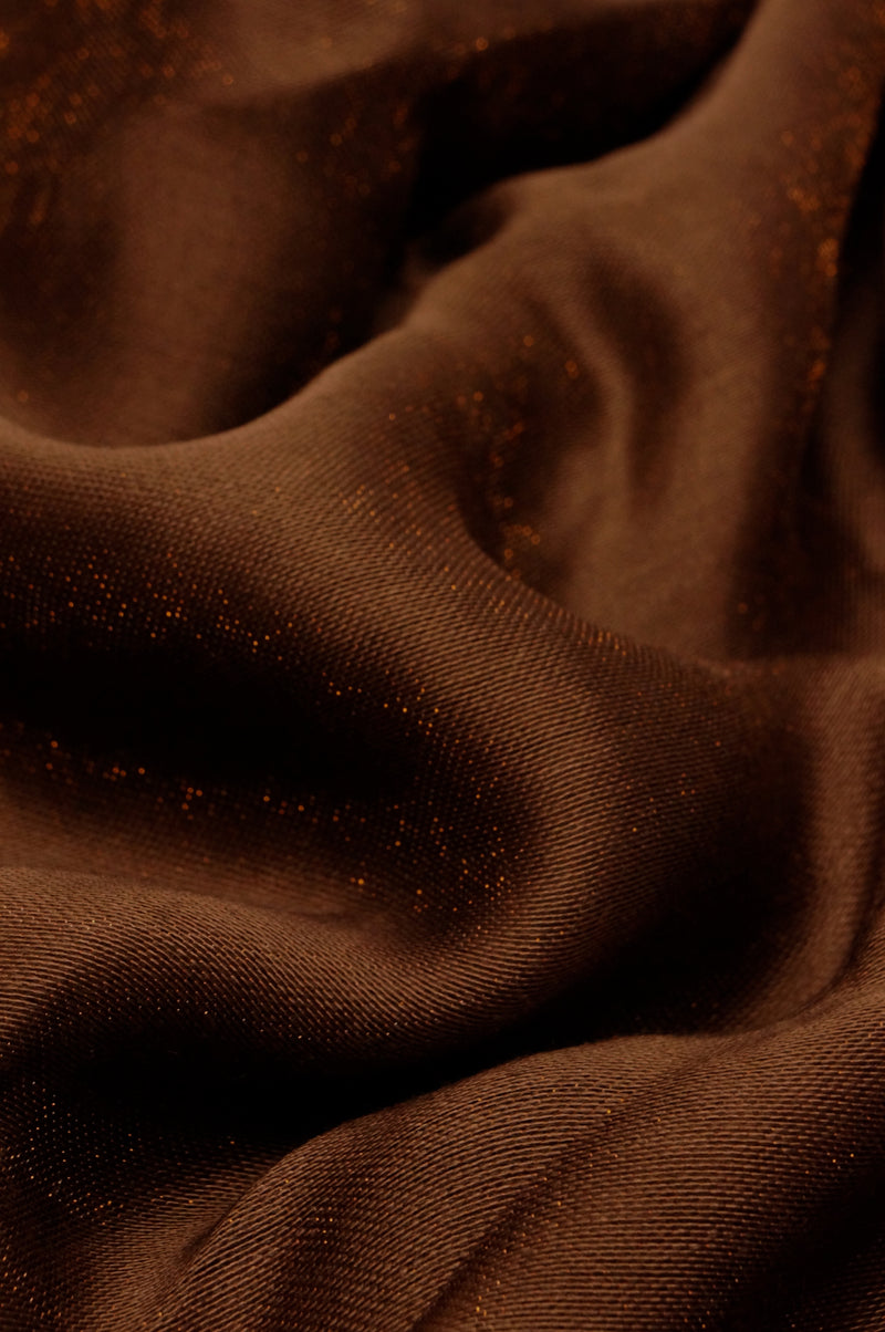 Mixed Fabrics - Nude Brown