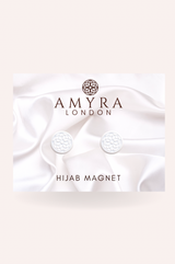 Hijab Magnet - White